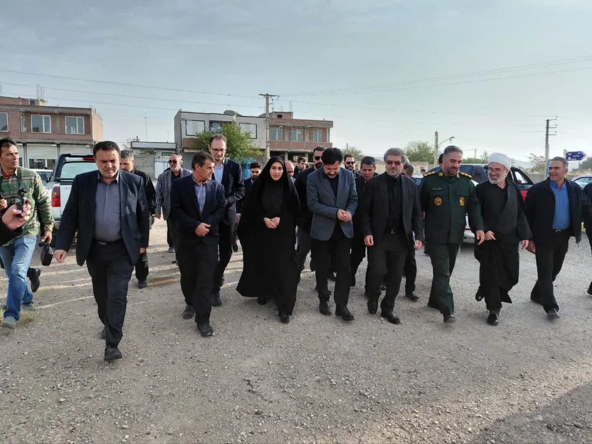 معاون رئیس‌جمهور وارد شهرستان باروق شد