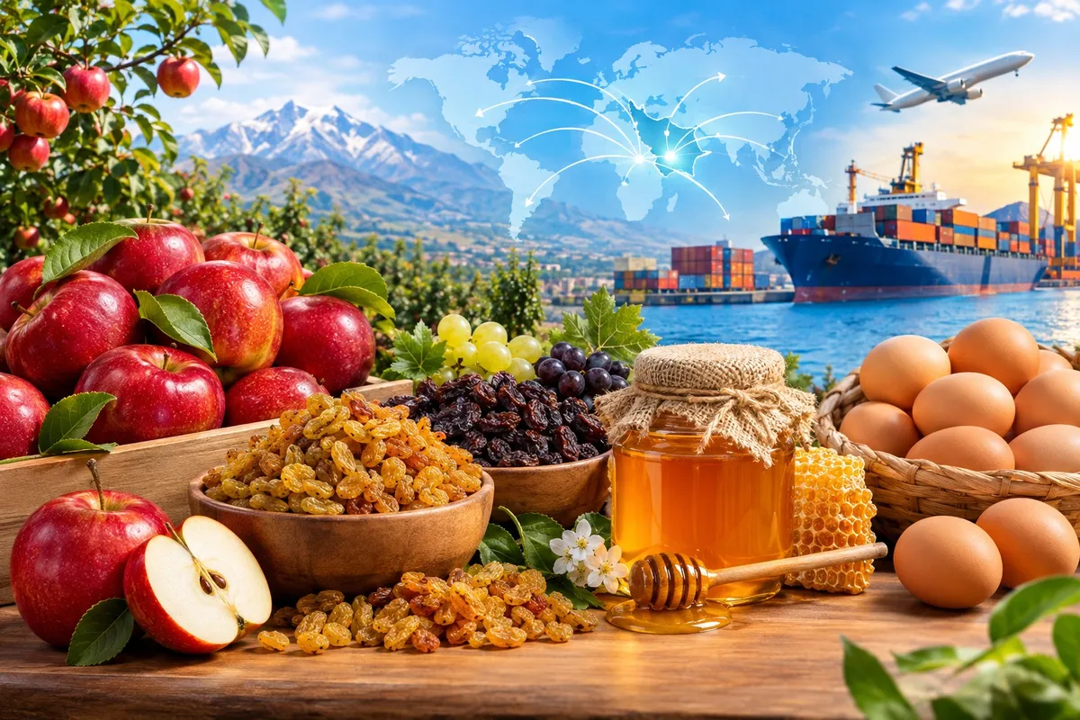 صادرات ۱۴۰ هزار تُن محصولات کشاورزی آذربایجان شرقی