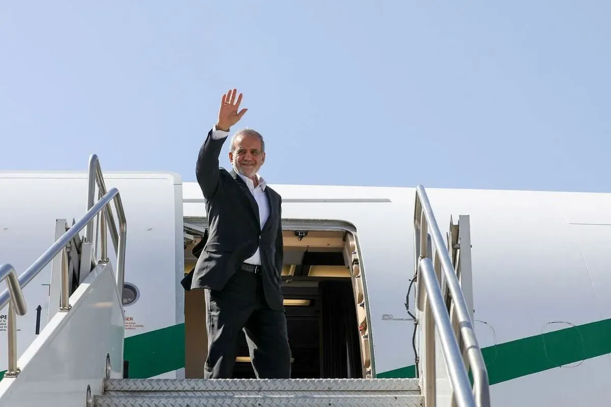 پزشکیان عازم ارمنستان شد