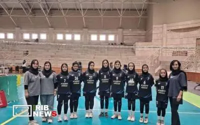 قهرمانی آبشار جعفریه در مسابقات مینی‌والیبال