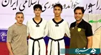 ۲ تکواندوکار مرودشتی به تیم ملی دانش آموزان ایران راه یافتند