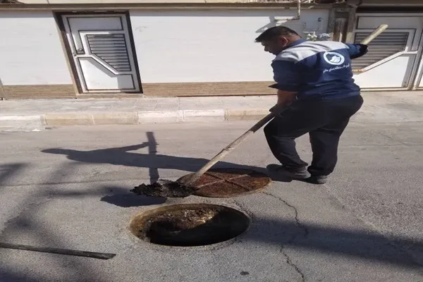 افزایش ظرفیت ۱۶ نقطه فاضلاب در شهر چمران شهرستان بندر ماهشهر
