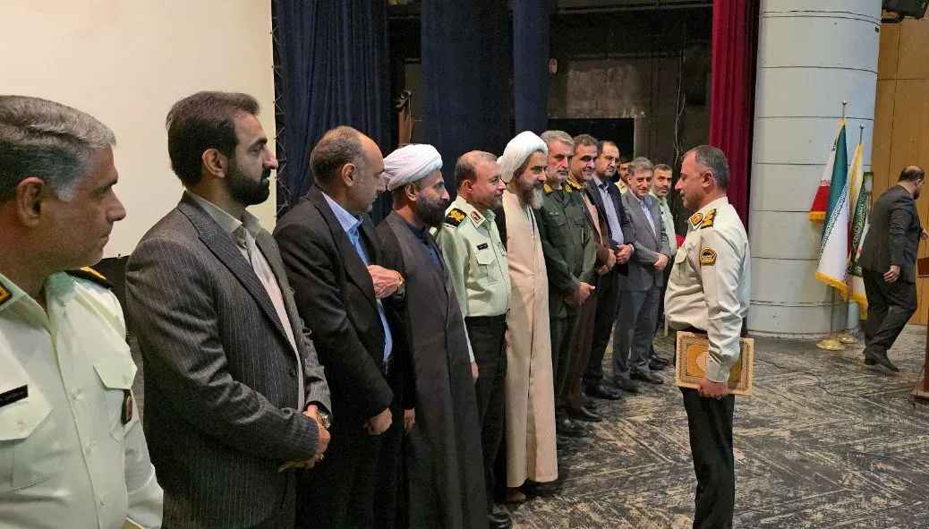 آیین معارفه فرمانده انتظامی شهرستان رودسر