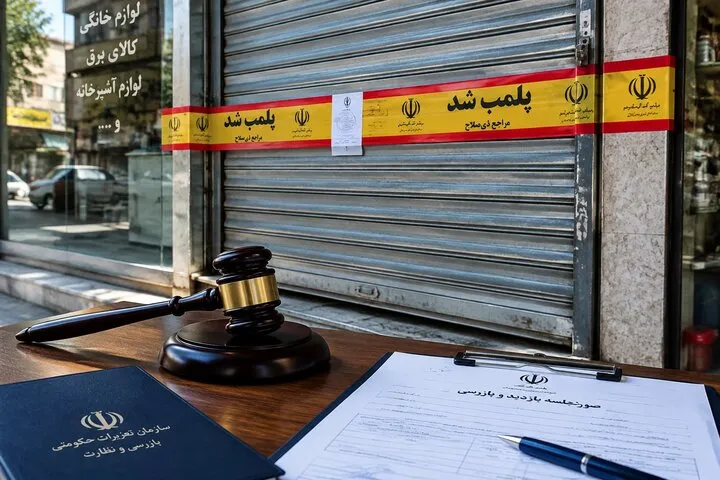 ۸ واحد صنفی متخلف در خمینی‌شهر مهروموم شد