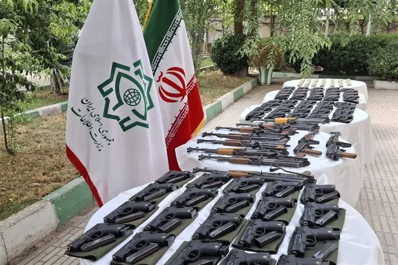 وزارت اطلاعات جمهوری اسلامی ایران , اسلحه , اخبار کرمانشاه ,
