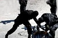 زمین‌گیر شدن سارق مسلح تحت تعقیب در شوش