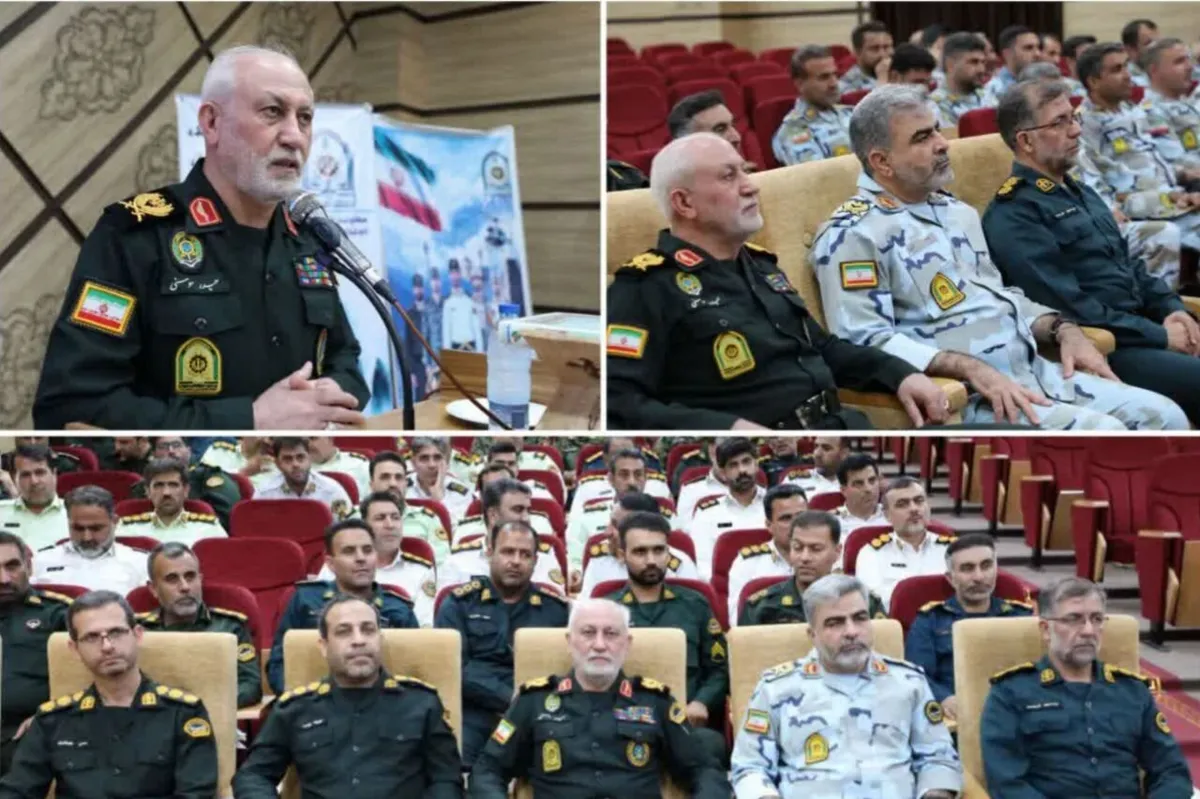 تجلیل از ۴۱ پلیس امین و شجاع برگزیده جشنواره صدرا در بوشهر