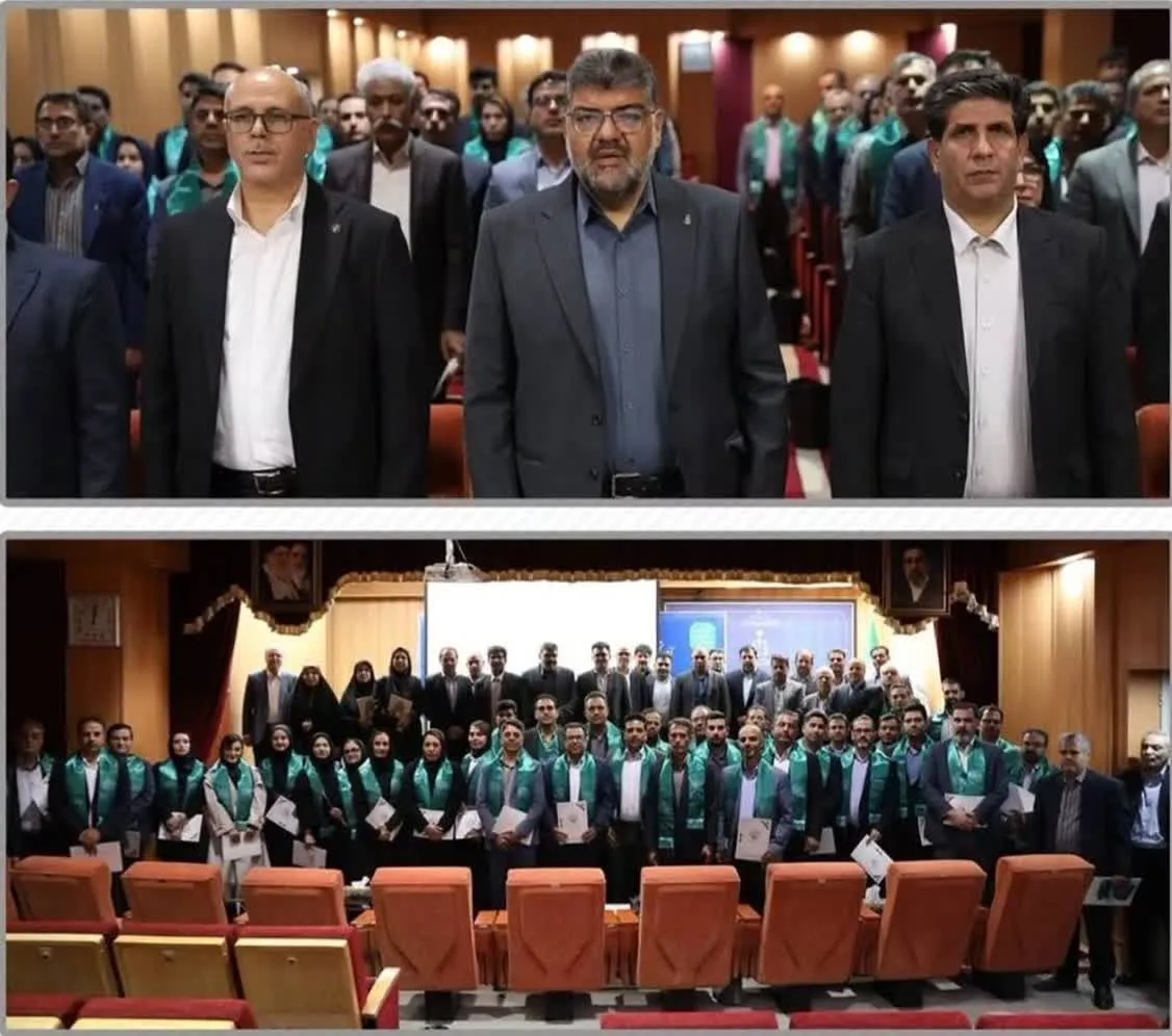 تحلیف کارآموزان ورودی ۱۴۰۲ مرکز کارشناسان رسمی دادگستری استان مرکزی
