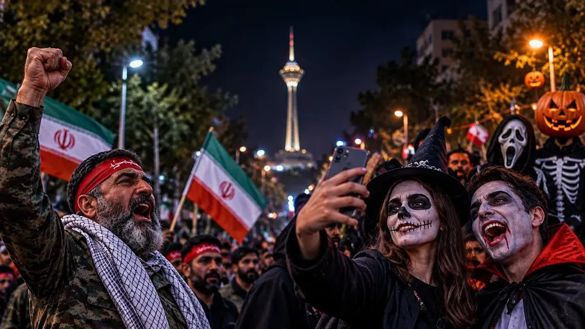 از جانفدا تا هالووین ؛ درباره کلیپی جالب از تلاقی حماسه وطنی و فرهنگ هالیوودی در تهران