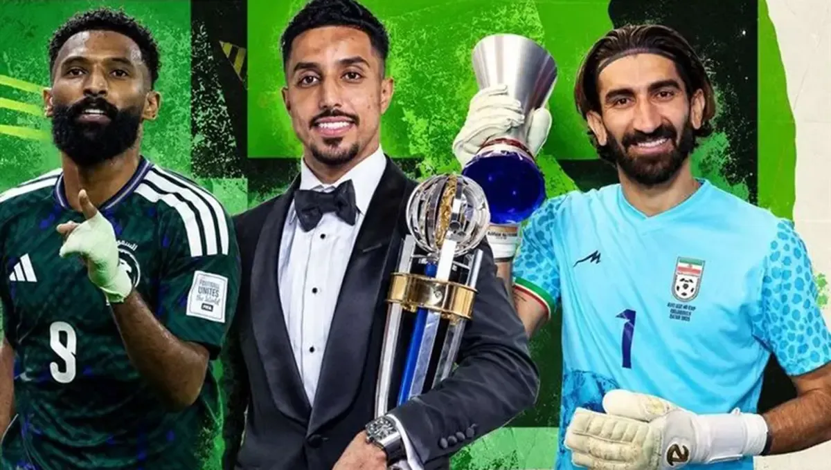 علیرضا بیرانوند در رقابت با الدوسری و البریکان برای مرد سال آسیا