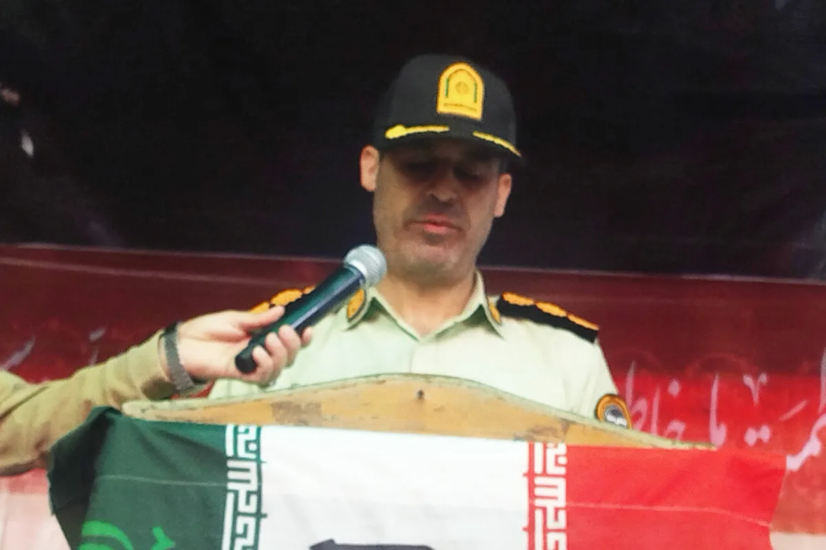 فرمانده انتظامی آستانهاشرفیه: امنیت محصول همکاری مردم و پلیس است