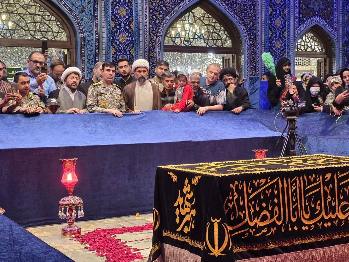 تجدید میثاق کارکنان عقیدتی سیاسی پدافند هوایی شمال شرق با آرمان‌ های رهبر شهید
