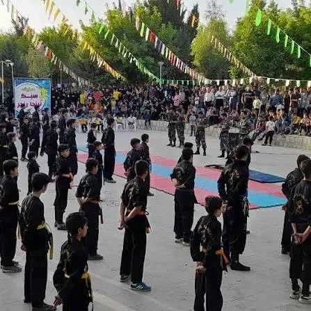 برگزاری جشنواره هنرهای رزمی نینجا رنجر شهرستان فارسان در چهارمحال و بختیاری