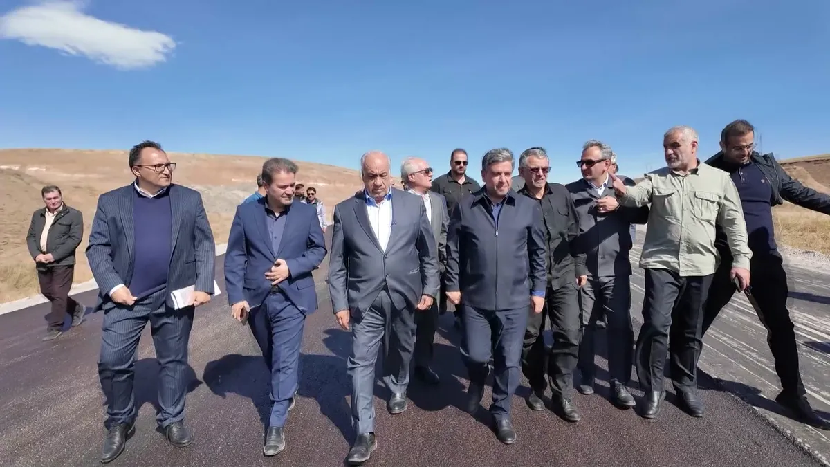 بهره برداری از ۷ کیلومتر جدید در محور اردبیل - سرچم