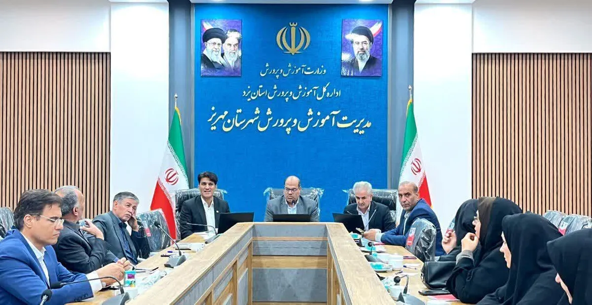 برگزاری جشن تکلیف دانشآموزان بهصورت مدرسهای در مهریز