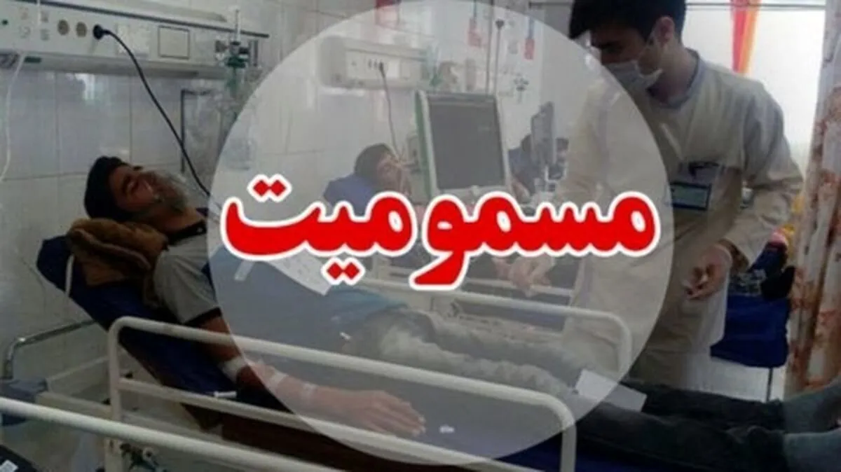 مسمومیت ۲۲ کارگر در آتشسوزی یک واحد تولیدی در اردبیل