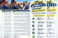 تولید یک‌ششم ظرفیت انرژی خورشیدی کشور در استان مرکزی