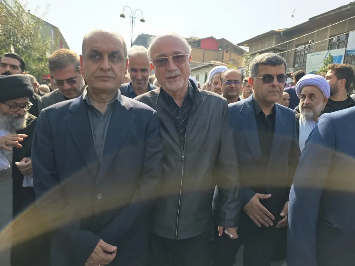 وداع گیلان با آیت‌الله قربانی؛ پیکر نماینده فقید ولی‌فقیه در جوار حرم آقا سید جلال‌الدین اشرف آرام گرفت