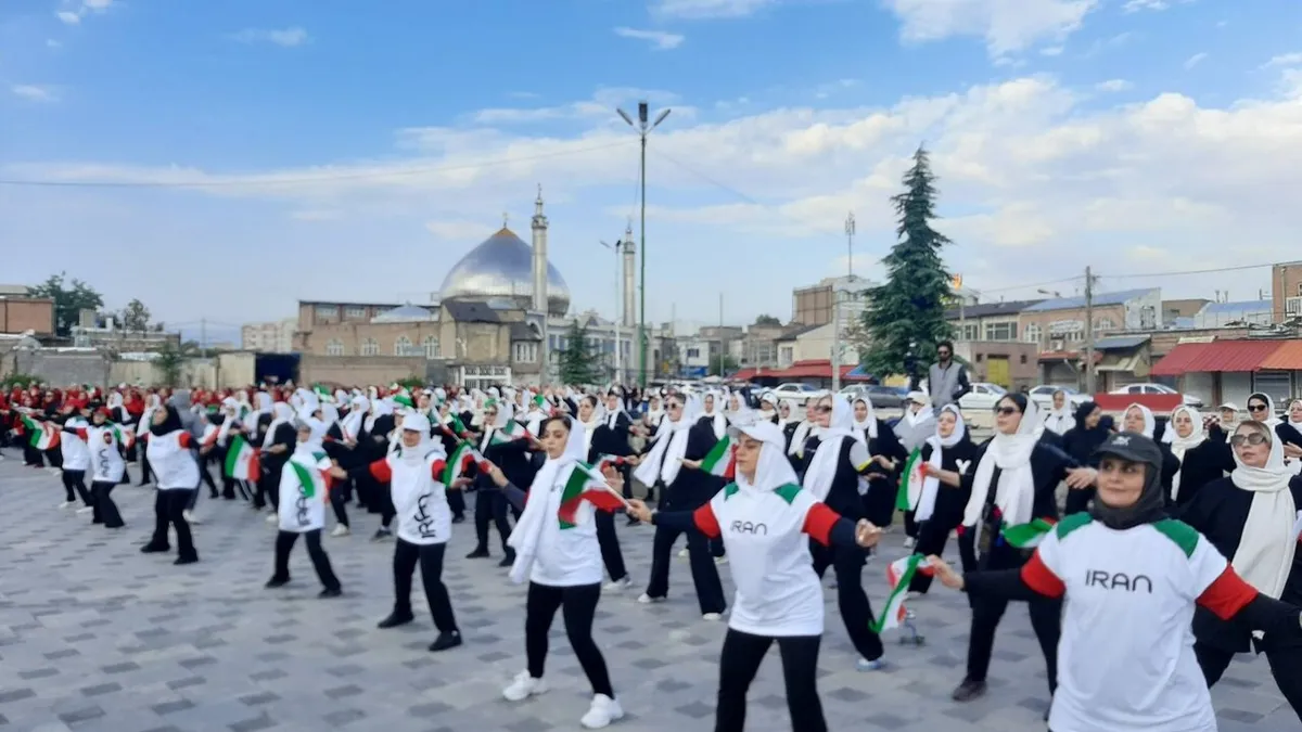 همایش هزار نفری "پنجشنبه‌ها با ورزش" در ارومیه