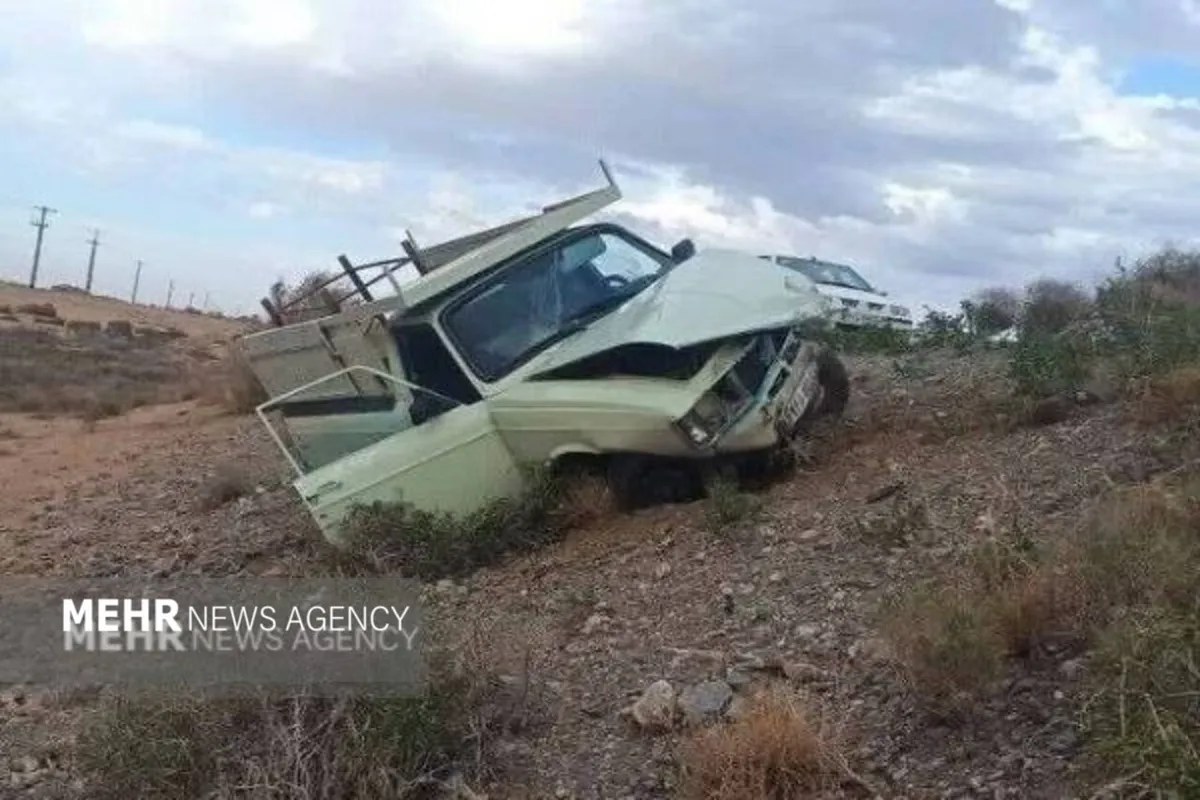 واژگونی وانت در محور صفیآباد چهار مصدوم برجا گذاشت