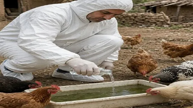 واکسیناسیون بیش از ۱۸۳ هزار قطعه پرنده بومی علیه بیماری نیوکاسل در ارومیه