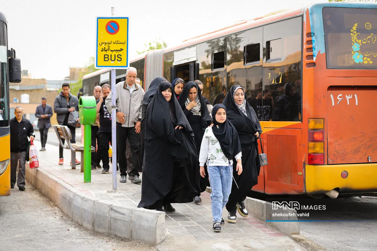 تغییر مسیر خط ۸۵ اتوبوسرانی اصفهان از شنبه؛ ۳ خیابان از سرویسدهی حذف میشود