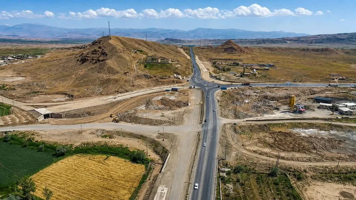 بررسی روند تکمیل تقاطع ایواوغلی خوی