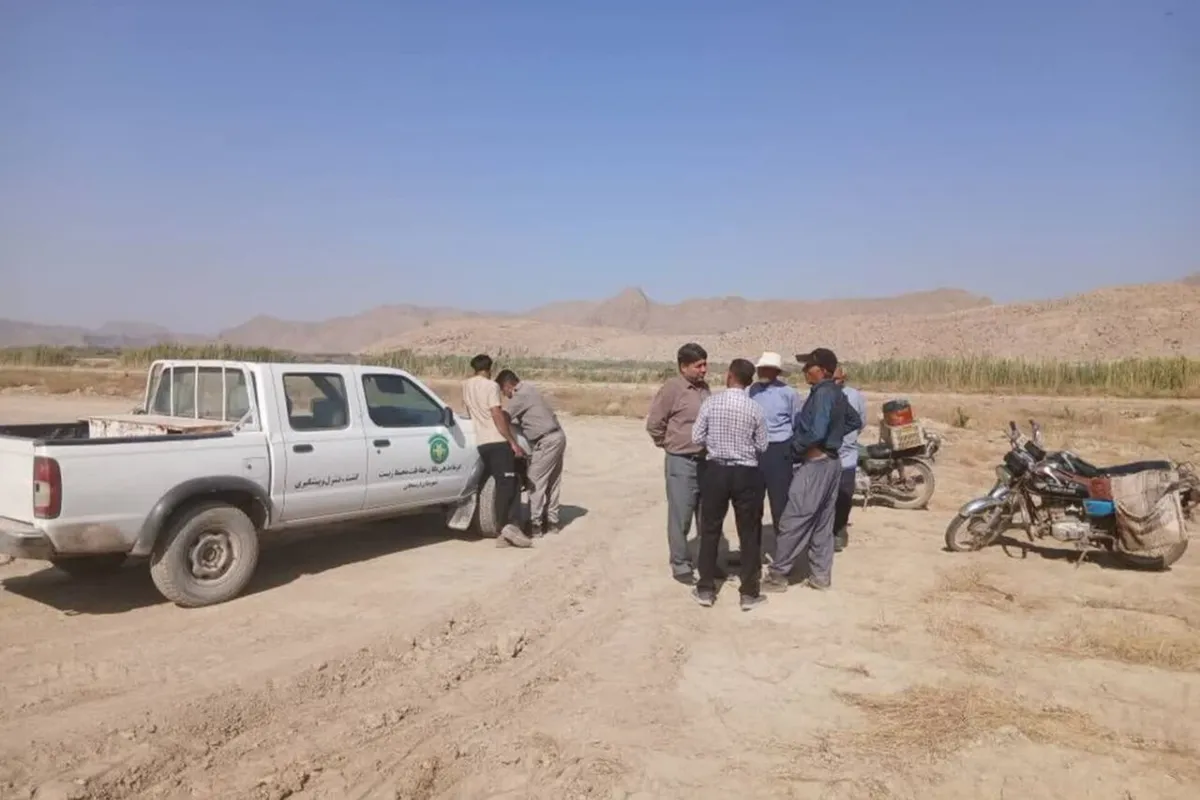 رفع تصرف بیش از ۴ هکتار از اراضی پناهگاه حیاتوحش در بختگان