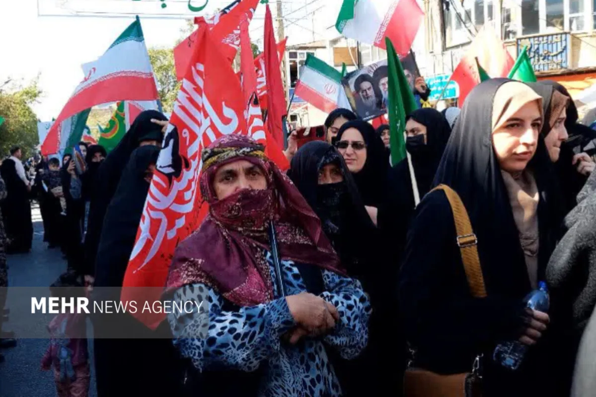 مشگین‌شهر یکصدا در راهپیمایی «جانفدایان ایران»