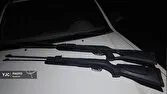 جلوگیری از شکار غیرمجاز با توقیف دو قبضه تفنگ بادی در منطقه حفاظتشده میشداغ
