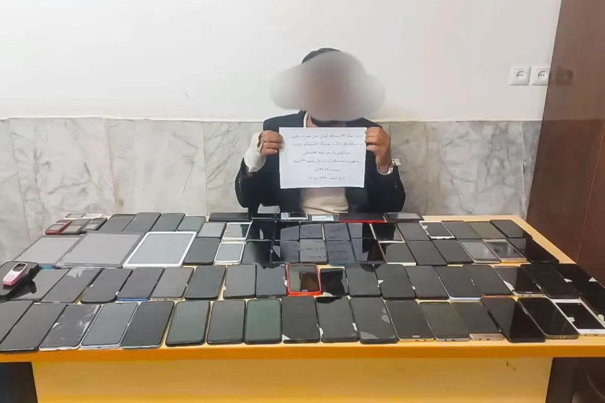 کشف ۷۴ دستگاه تلفن همراه سرقتی در هنگ مرزی تایباد