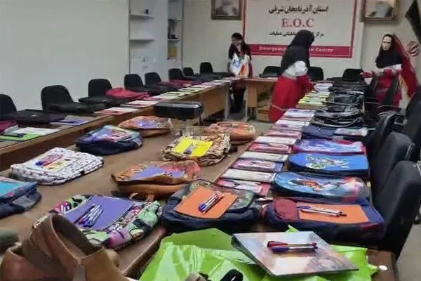 ۶۰۰ بسته حمایتی میان کودکان کم‌برخوردار تبریز توزیع شد