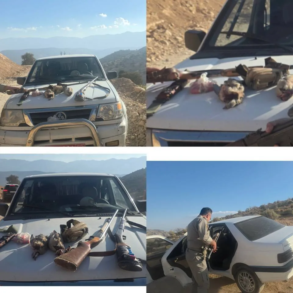 کشف و ضبط دو قبضه اسلحه در دهدز
