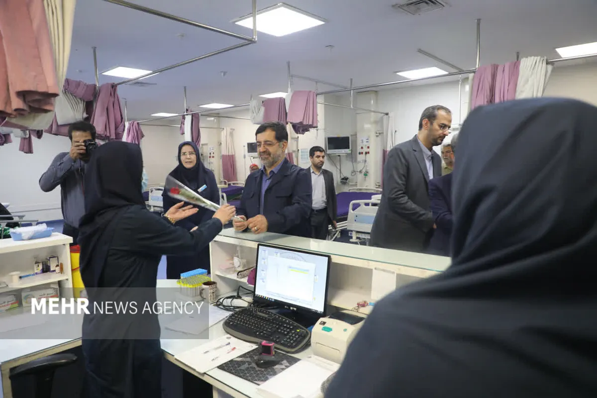 استاندار قم از پرستاران بیمارستان فرقانی تجلیل کرد