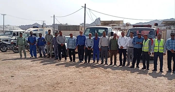 برگزاری مشترک مانور پدیده ال نینو در جزیره هرمز