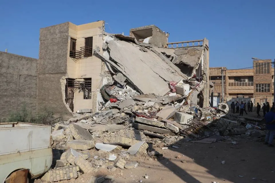 چهار مصدوم در انفجار گاز در کوی مهدیس اهواز