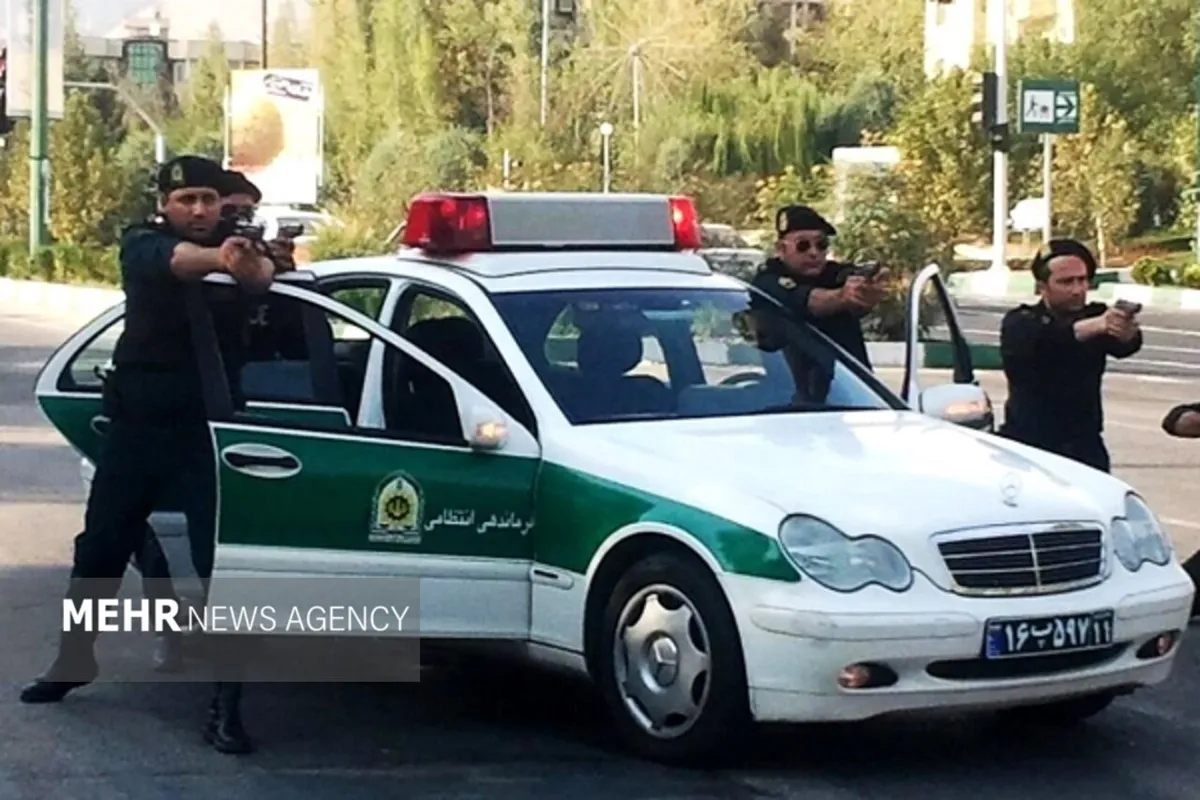 هلاکت تروریست مهاجم در پی واکنش مقتدرانه پلیس گلشن