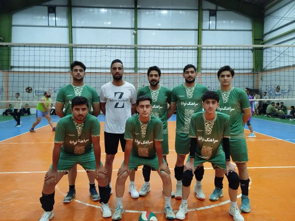 قهرمانی نصرآباد خراسان رضوی در مسابقات والیبال شهدای جنگ رمضان