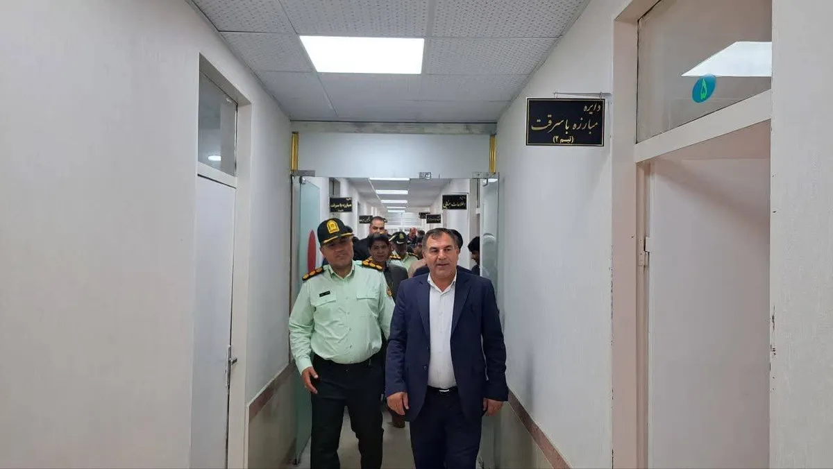 افتتاح ساختمان جدیدپلیس آگاهی میاندوآب