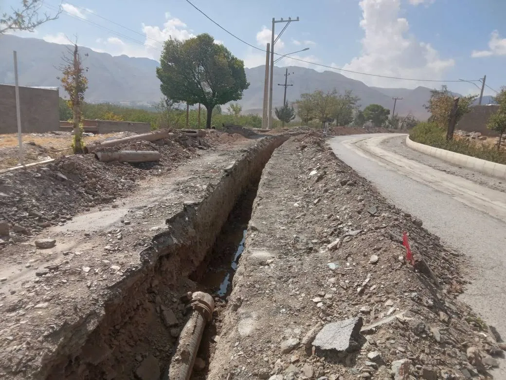 آغاز عملیات اجرایی ۴۸۰۰ متر خط انتقال آب آشامیدنی در خوانسار
