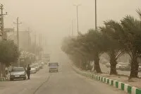 هشدار زرد وقوع گرد و خاک محلی در خوزستان در روز جمعه دهم مهر