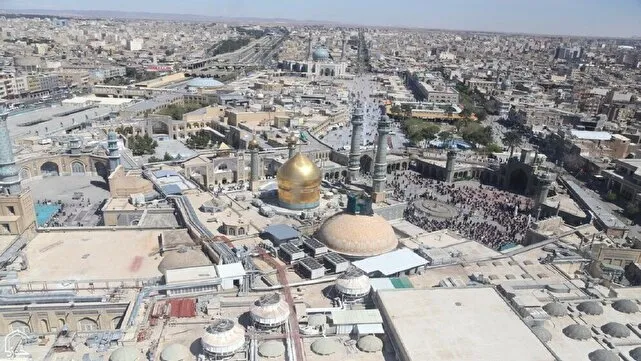 معابر و ترافیک حرم مطهر بانوی کرامت(س) در مسیر ساماندهی
