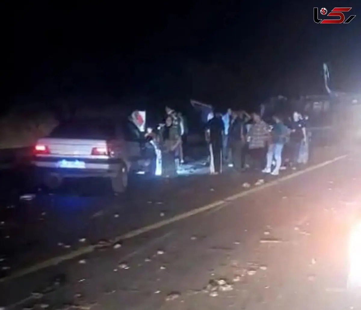 برخورد خودرو با تجمع‌کنندگان در صحنه تصادف؛ ۲ کشته و ۱۷ مصدوم در محور بجنورد ـ شیروان