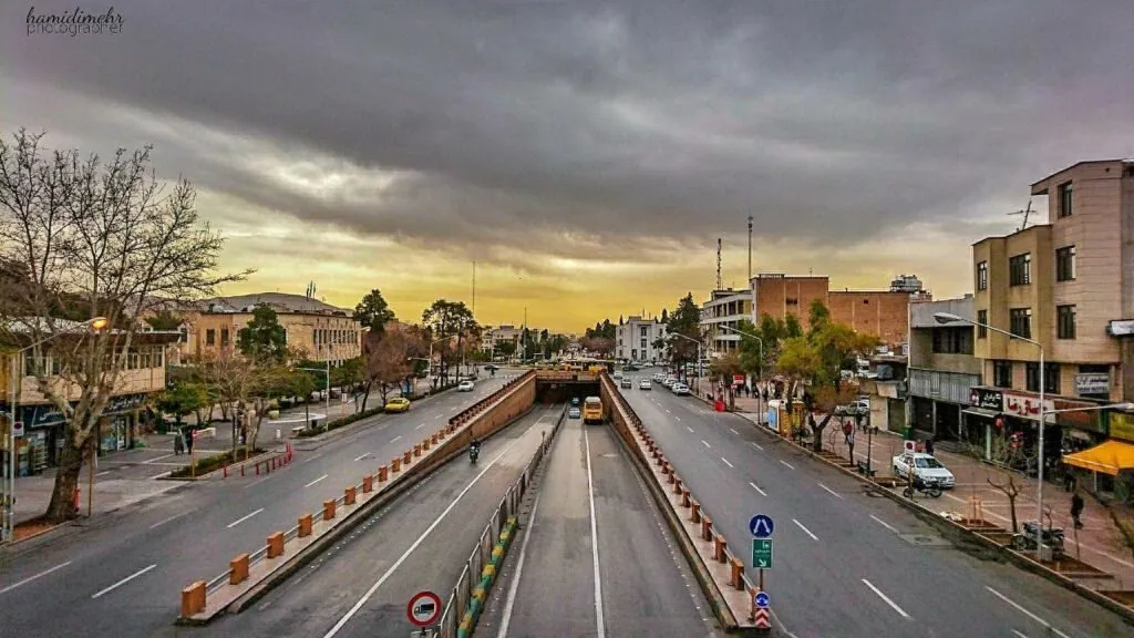 زیرگذر زند شیراز ۱۰ شب برای آسفالتریزی بسته میشود