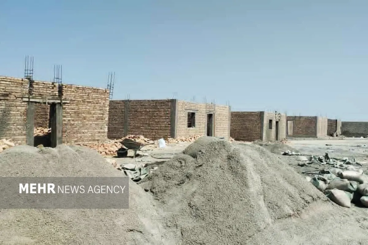پیشرفت ۶۰ درصدی ساخت ۳۰ واحد مسکونی در مرادآباد پیشین راسک