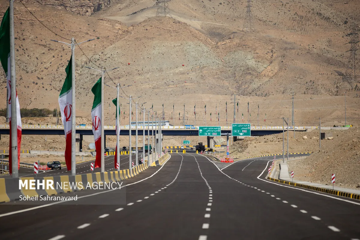 طول بزرگراه زاهدان-بیرجند به ۱۸۰ کیلومتر رسید