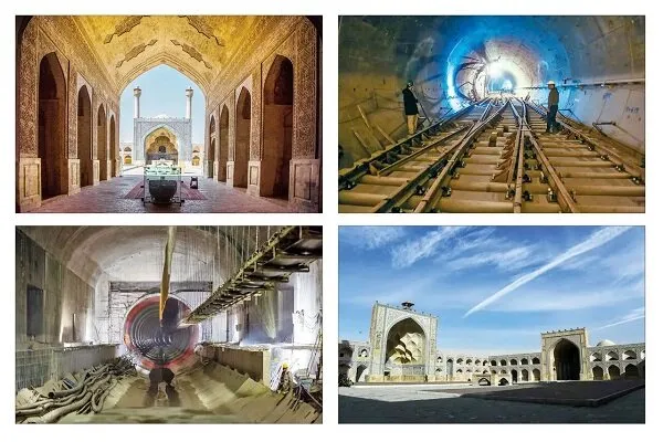 نتیجه نهایی عبور خط۲مترو ازکنار مسجدجامع عتیق هفته آینده اعلام می‌شود