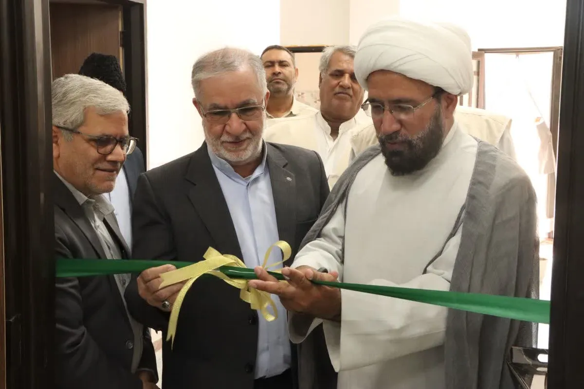 افتتاح اولین دفتر رسمی کانون تخصصی ورزشی خدمت رضوی استان یزد در اشکذر