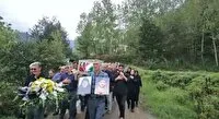 آسمانی شدن مادر شهید دارآفرین کُهلبونی در لنگرود