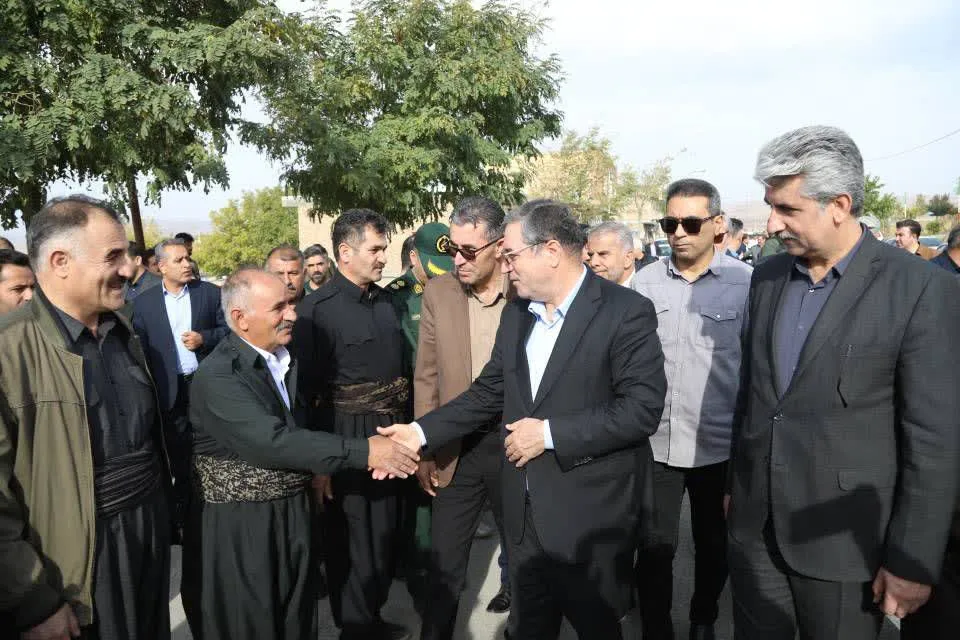 سفر استاندار آذربایجانغربی به شهرستان مهاباد
